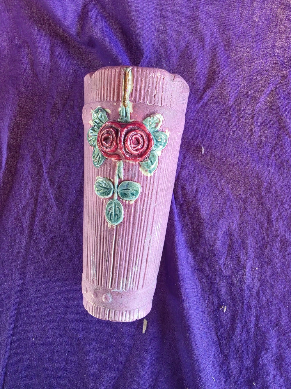 Vintage Wall Pocket, Weller Potteries